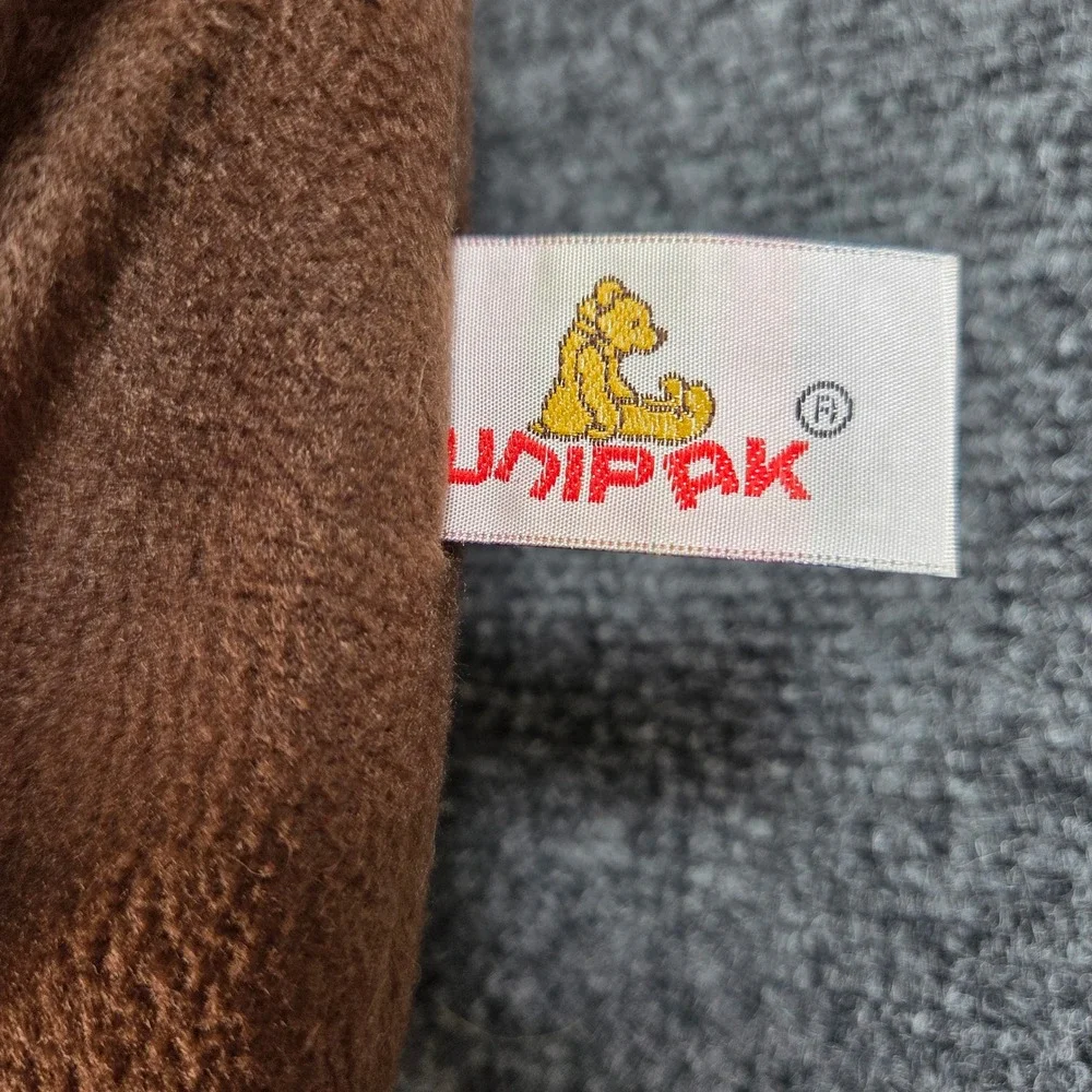 Unipak Kids Plush Woodland Animal Backpack Brown Tan Fox‎ Squirrel Ram Bear 11